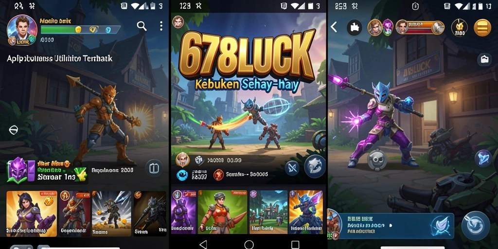 Tampilan aplikasi 678LUCK yang intuitif untuk manajemen tugas.