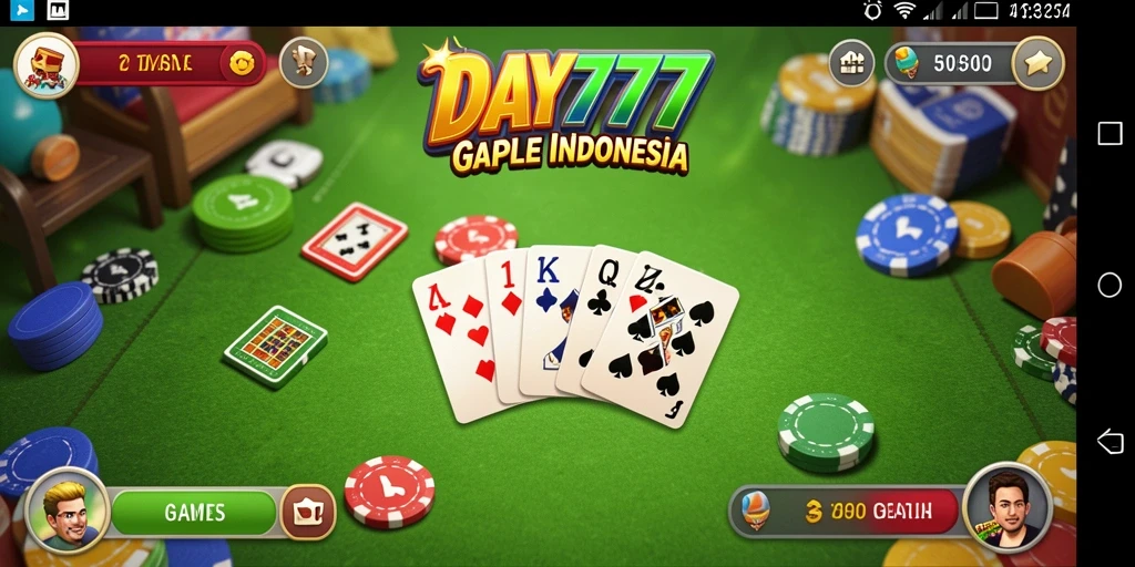 Tampilan gameplay seru dan interaktif di DAY777.