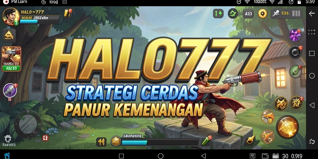 Tampilan gameplay mengasyikkan dalam HALO777 yang penuh strategi.