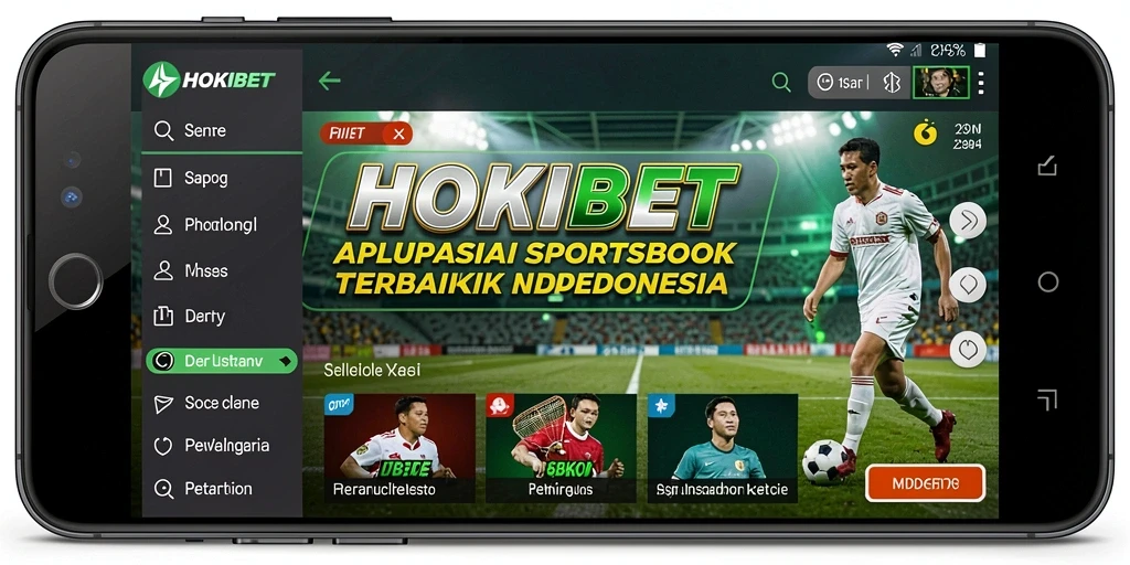 Tampilan antarmuka HOKIBET saat melakukan taruhan olahraga secara langsung.