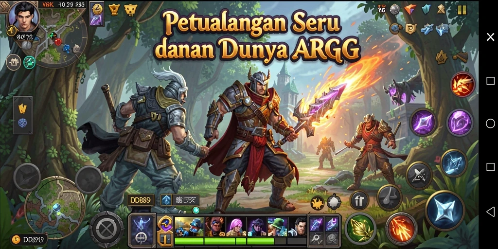 Tampilan gameplay dari IDR89 dengan aksi seru dan karakter yang menarik.