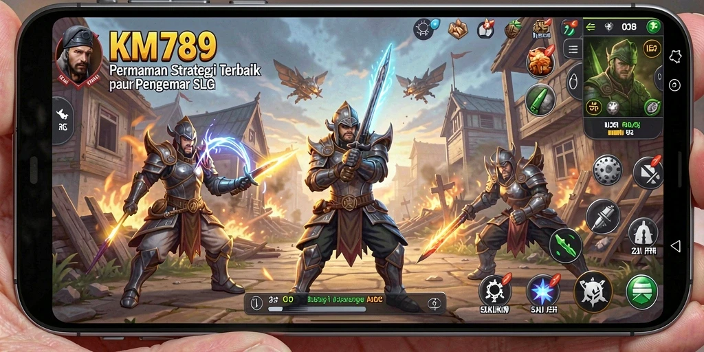 Tampilan menarik dari gameplay KM789 yang penuh strategi.