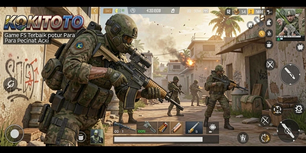Gameplay seru dan mendebarkan di KOKITOTO dengan grafis tinggi.