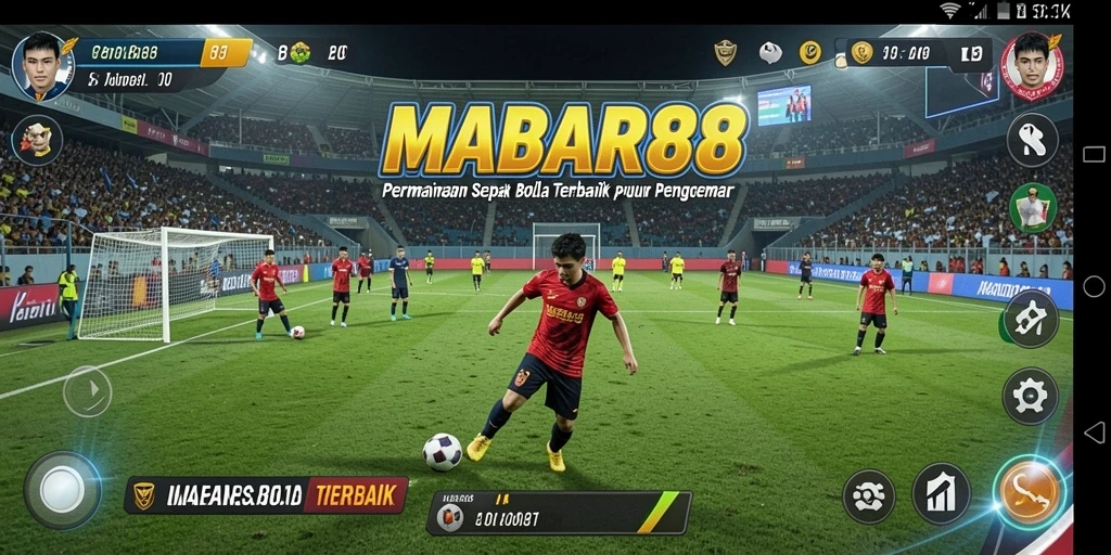 Tampilan gameplay MABAR88 yang mendebarkan dan penuh aksi.