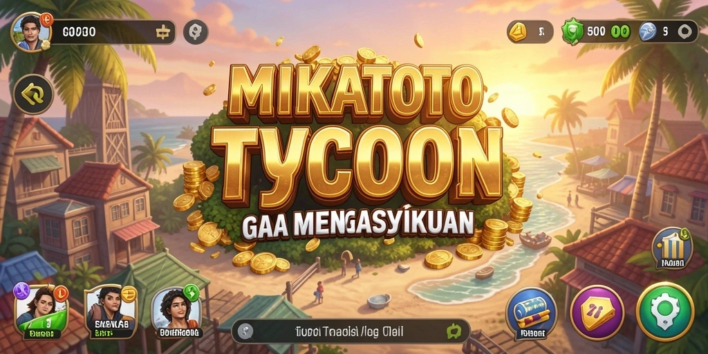 Tampilan menarik dari gameplay Tycoon MIKATOTO yang penuh strategi.