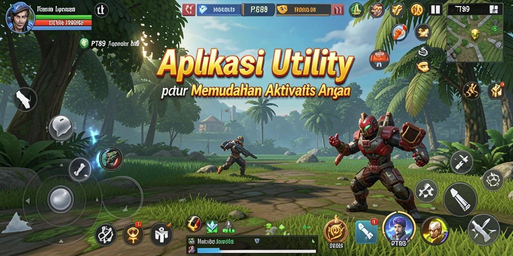 Screenshot utama PT89 menampilkan antarmuka pengguna yang bersih dan fungsional.