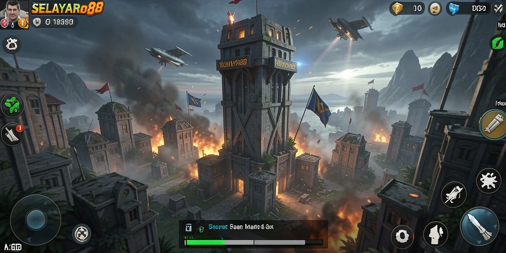 Tampilkan gameplay menegangkan dari SELAYAR88 dalam aksi Tower Defense.