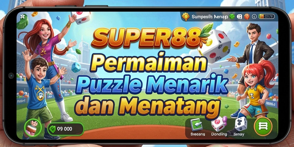 Tampilan gameplay SUPER88 dengan berbagai tantangan puzzle.