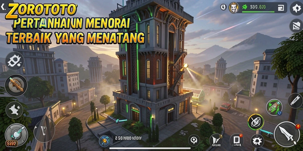 Tampilan gameplay ZOROTOTO yang mendebarkan dan mengasyikkan.